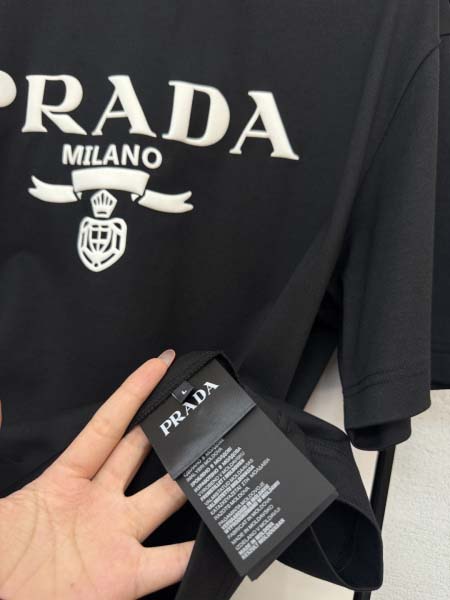 2026年3月28日入荷新作Prada半袖Tシャツ春夏高品質超厳選★入手困難/LD工場