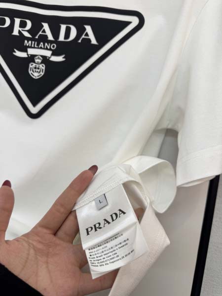 2026年3月28日入荷新作Prada半袖Tシャツ春夏高品質超厳選★入手困難/LD工場