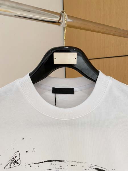 2026年3月28日入荷新作Prada半袖Tシャツ春夏高品質超厳選★入手困難/LD工場