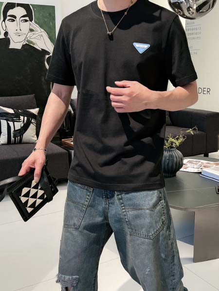 2026年3月31日入荷新作PRADA半袖Tシャツ春夏高品質超厳選★入手困難/LD工場