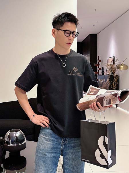 2026年3月31日入荷新作Loro piana半袖Tシャツ春夏高品質超厳選★入手困難/LD工場