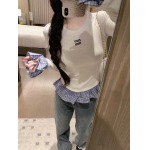 2026年3月6日入荷早春新作 Miumiuアンダーシャツファッション/誕生日プレゼント/贈り物 can工場