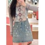 2026年3月6日入荷早春新作Louis Vuittonハーフスカートファッション/誕生日プレゼント/贈り物 can工場