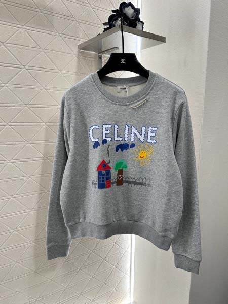 2026年3月6日入荷早春新作Celineパーカーファッショ...