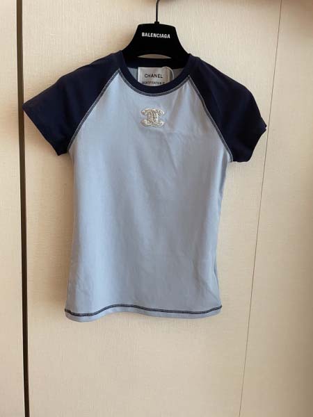 2026年3月6日入荷早春新作Chanel半袖 tシャツファ...