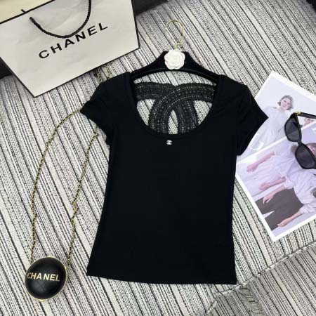 2026年3月6日入荷早春新作Chanel半袖 tシャツファ...