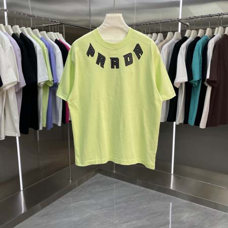 2026年3月17日新作PRADA半袖 tシャツ人気商品/誕生日プレゼント/FF工場