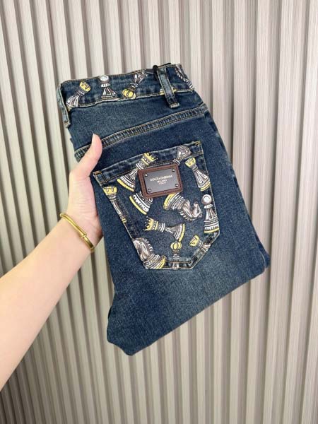 2026年3月18日春夏新作ファッション高品質D&Gジーパン...