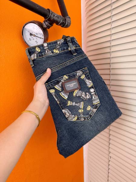 2026年3月18日春夏新作ファッション高品質D&Gジーパン...