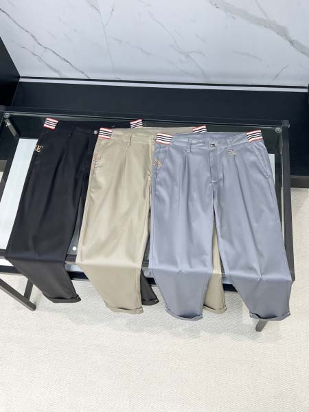 2026年3月19日春夏新作Burberryスラックス原版復...