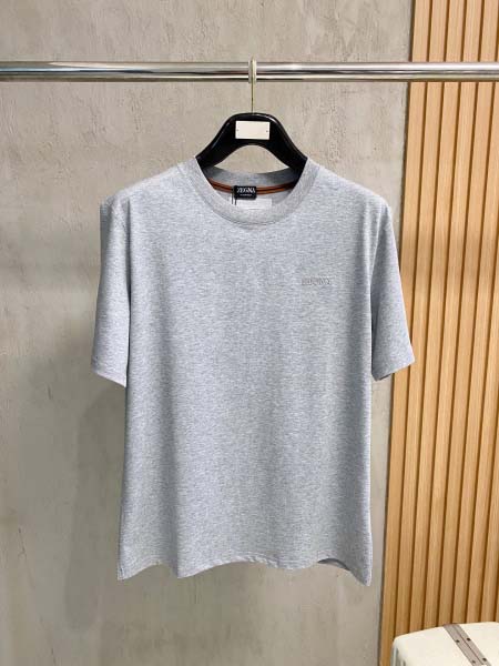 2026年3月19日春夏新作Zegna半袖 tシャツ原版復刻...