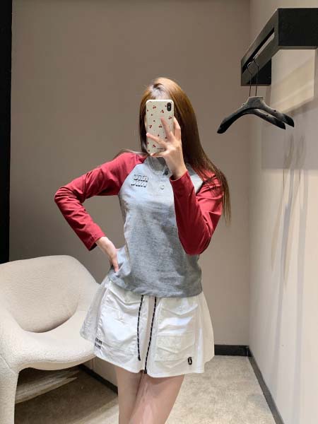 2026年3月21日入荷早春新作 Miumiu長袖シャツ女性...