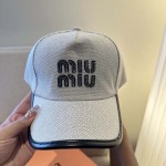 2026年3月22日入荷早春新作MiuMiu帽子／野球帽ファッション/誕生日プレゼント/贈り物 HT工場