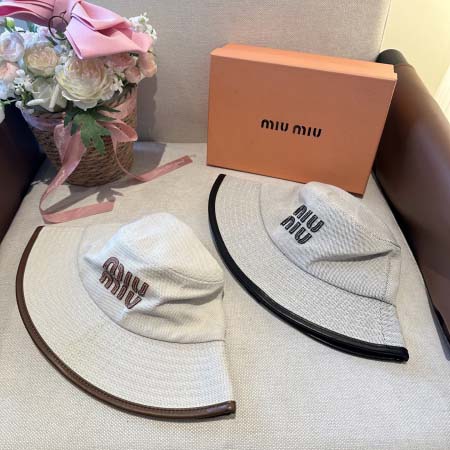 2026年3月22日入荷早春新作MiuMiu帽子／野球帽ファ...