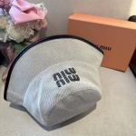 2026年3月22日入荷早春新作MiuMiu帽子／野球帽ファッション/誕生日プレゼント/贈り物 HT工場