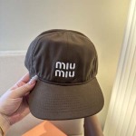 2026年3月22日入荷早春新作MiuMiu帽子／野球帽ファッション/誕生日プレゼント/贈り物 HT工場