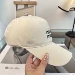 2026年3月22日入荷早春新作MiuMiu帽子／野球帽ファッション/誕生日プレゼント/贈り物 HT工場