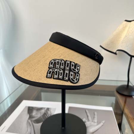 2026年3月22日入荷早春新作Miumiu帽子／野球帽ファ...