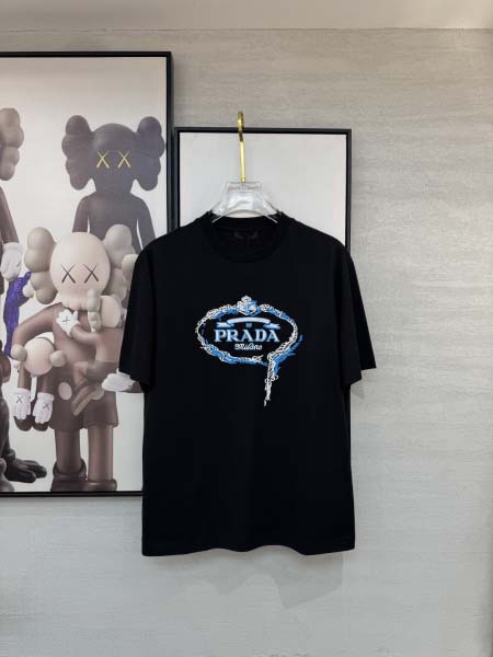 2026年3月28日入荷新作Prada半袖Tシャツ春夏高品質...