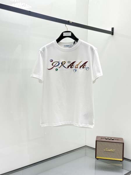 2026年3月28日入荷新作Prada半袖Tシャツ春夏高品質...