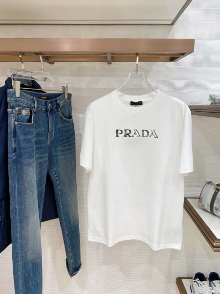 2026年3月28日入荷新作Prada半袖Tシャツ春夏高品質...