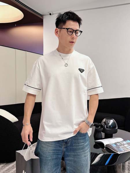 2026年3月28日入荷新作Prada半袖Tシャツ春夏高品質...