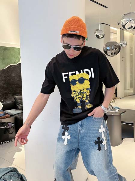 2026年3月29日入荷新作Fendi半袖Tシャツ春夏高品質...