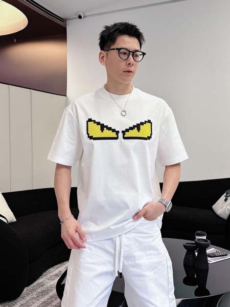 2026年3月29日入荷新作Fendi半袖Tシャツ春夏高品質...