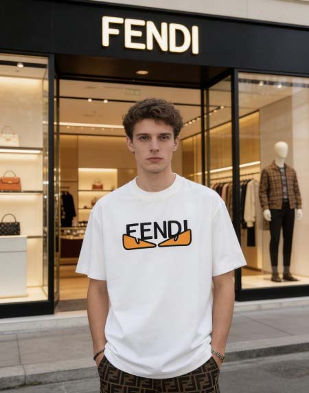 2026年3月29日入荷新作Fendi半袖Tシャツ春夏高品質...