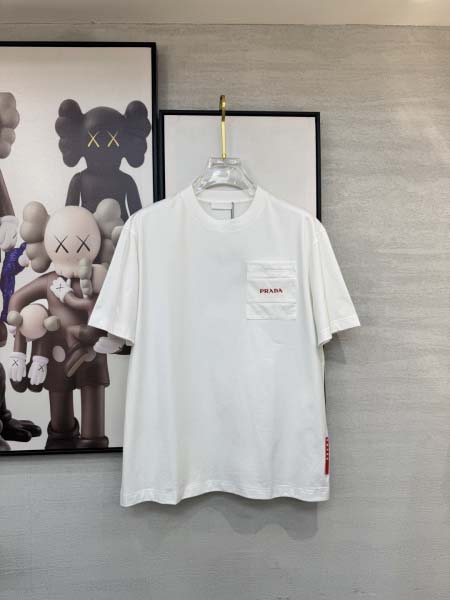 2026年3月30日入荷新作Prada半袖Tシャツ春夏高品質...