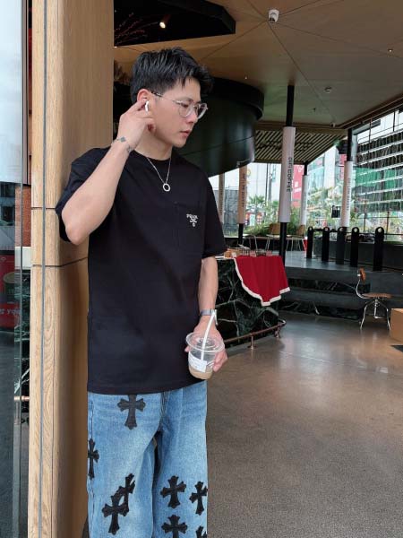 2026年3月31日入荷新作Prada半袖Tシャツ春夏高品質...