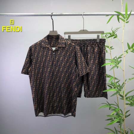 2026年4月3日入荷Fendi春夏新作短袖上下新作商品S-XXXL/JX工場