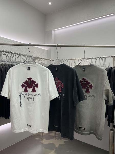 2026年4月11日入荷新作クロムハーツ半袖Tシャツ春夏高品質超厳選★入手困難/B+工場