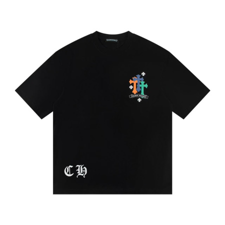 2026年4月14日春夏入荷新作Chrome Hearts短袖Tシャツ人気商品/HJJ工場