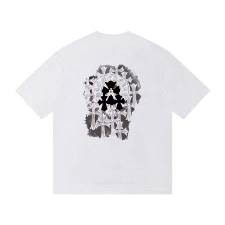 2026年4月14日春夏入荷新作Chrome Hearts短袖Tシャツ人気商品/HJJ工場