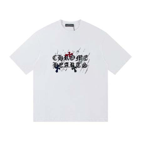 2026年4月14日春夏入荷新作Chrome Hearts短袖Tシャツ人気商品/HJJ工場