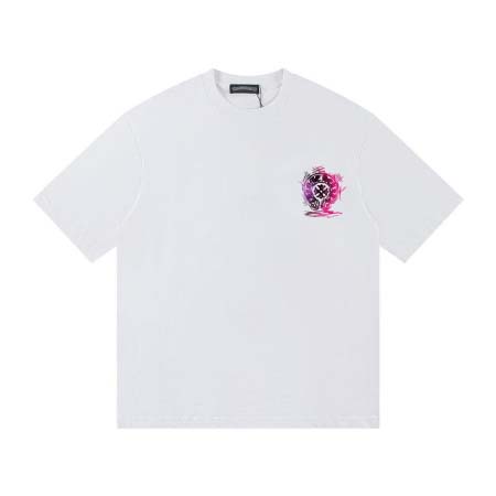 2026年4月14日春夏入荷新作Chrome Hearts短袖Tシャツ人気商品/HJJ工場