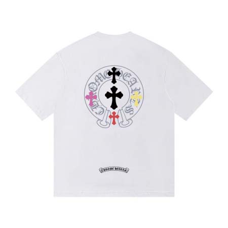 2026年4月14日春夏入荷新作Chrome Hearts短袖Tシャツ人気商品/HJJ工場