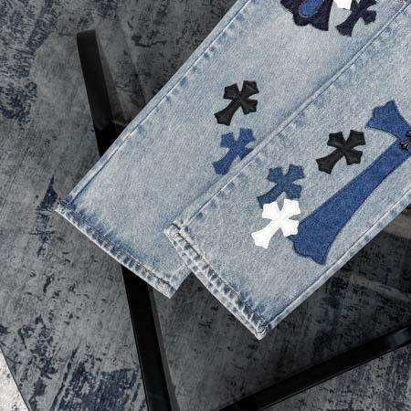 2026年4月15日新作Chrome Heartsジーパン高品質/誕生日プレゼント/FF工場