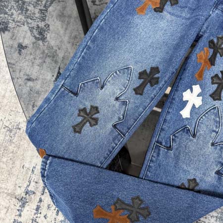 2026年4月15日新作Chrome Heartsジーパン高品質/誕生日プレゼント/FF工場