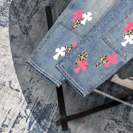 2026年4月15日新作Chrome Heartsジーパン高品質/誕生日プレゼント/FF工場