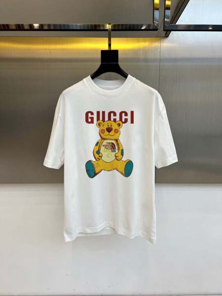 2026年4月16日新作Gucci半袖 tシャツ高品質/誕生日プレゼント/FF工場M-3XL