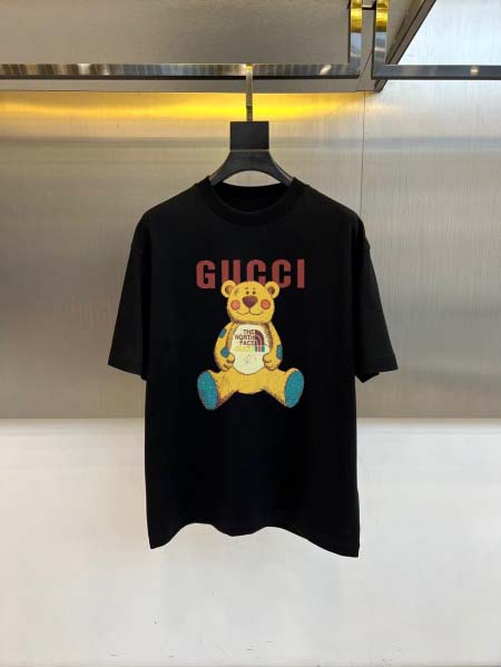 2026年4月16日新作Gucci半袖 tシャツ高品質/誕生日プレゼント/FF工場M-3XL