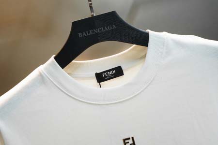 2026年4月16日新作FENDI半袖 tシャツ高品質/誕生日プレゼント/FF工場S-XL