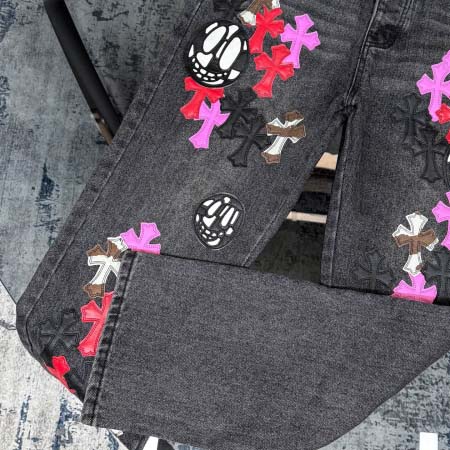 2026年4月17日新作Chrome Heartsジーパン高品質/誕生日プレゼント/FF工場28-34