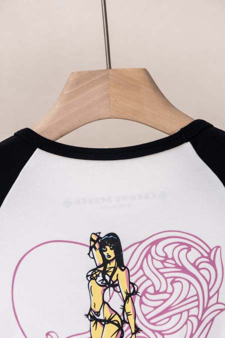 2026年4月17日新作Chrome Hearts半袖女性用高品質/誕生日プレゼント/FF工場S M L XL