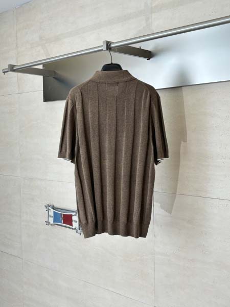 2026年4月20日新作Brunello Cucinelliニットの半袖高品質/誕生日プレゼント/FF工場