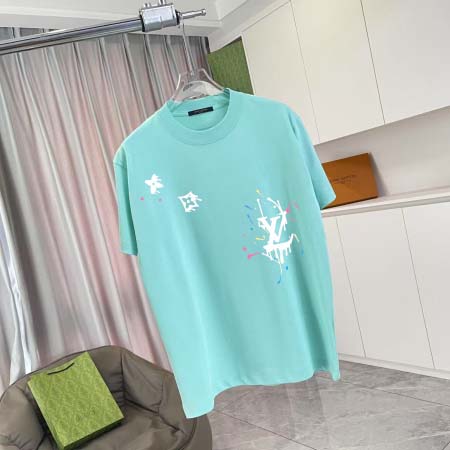 2026年4月22日新作Louis vuitton半袖 tシャツ高品質/誕生日プレゼント/FF工場