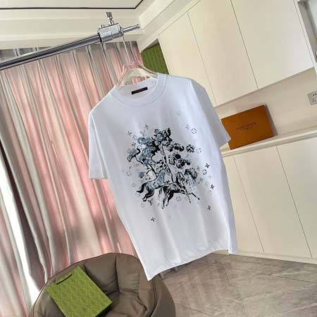 2026年4月22日新作Louis vuitton半袖 tシャツ高品質/誕生日プレゼント/FF工場