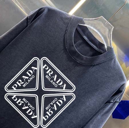 2026年4月23日春夏新作Prada半袖 tシャツ高品質/誕生日プレゼント/FF工場